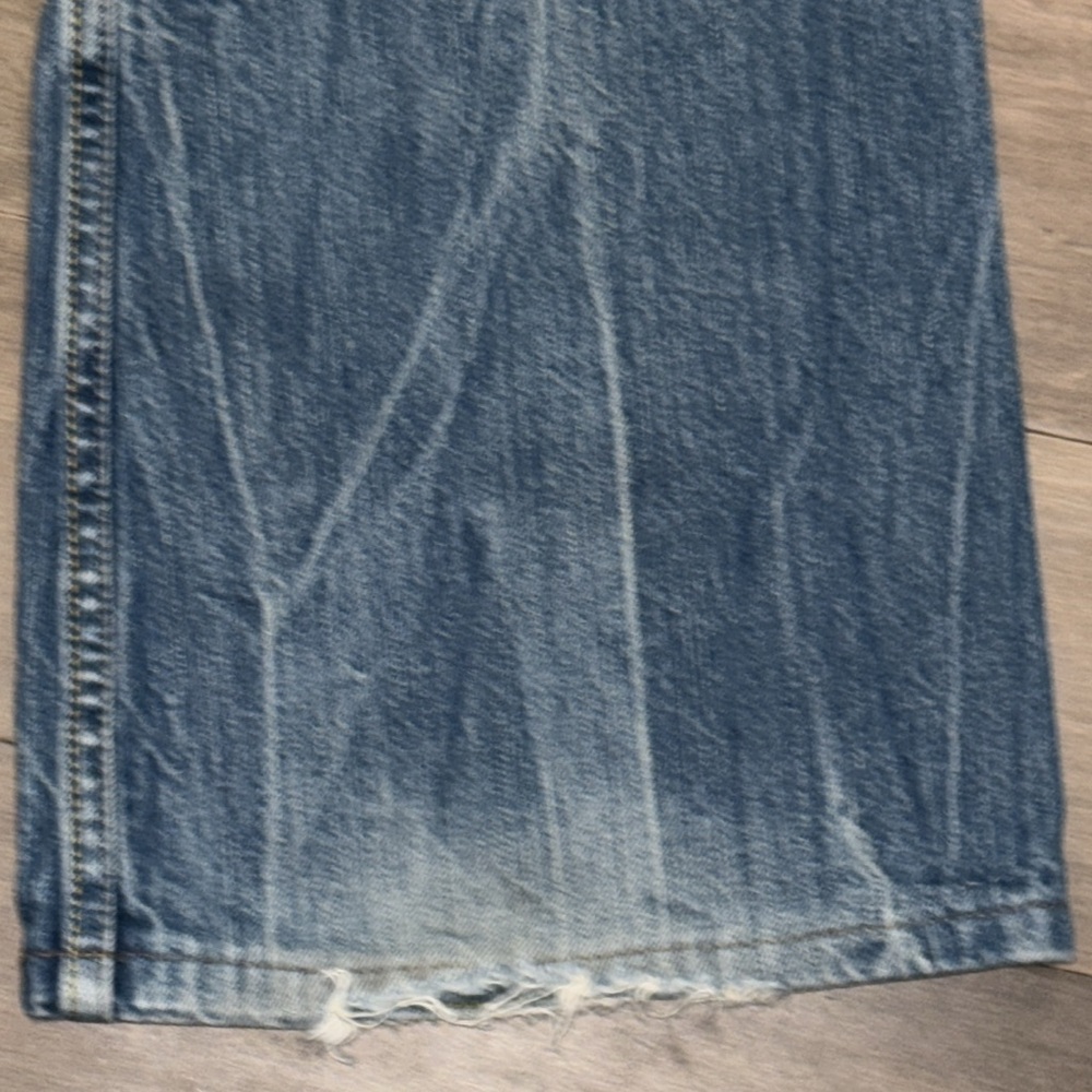Diesel Zathan Low Rise Boot Cut Distressed Jeans SZ 31 - Picture 5 of 10